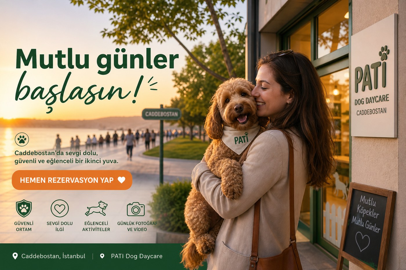Mutlu teslim anı